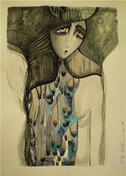 Фешн ілюстрація fashion illustrations Ольга De NoGGa