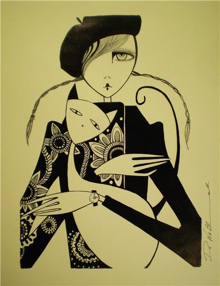 Фешн ілюстрація fashion illustrations Ольга De NoGGa