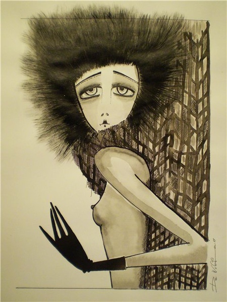 Фешн ілюстрація fashion illustrations Ольга De NoGGa